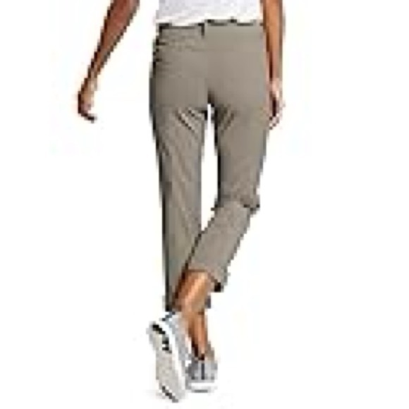 Women's Eddie Bauer Sightscape Horizon Convertible Pant in Stone Size 4P NWT - Picture 4 of 10